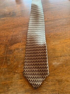 Classic Woven Brown Men's Tie